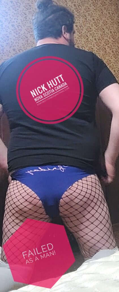 Nick Hutt blue panties